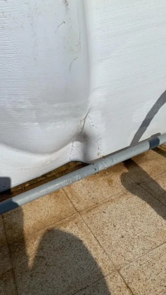 اصلاح خزانات الفيبر جلاس