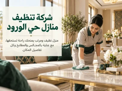 شركة تنظيف حي الورود