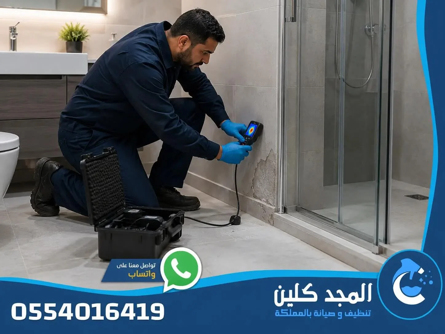كشف تسربات المياه بالرياض