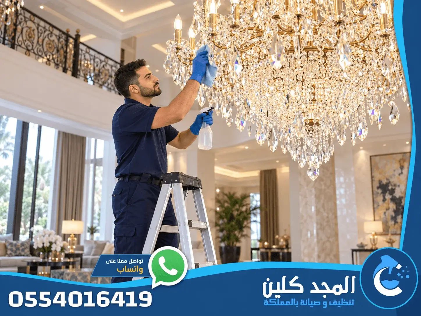 شركة تنظيف ثريات بالمجمعة
