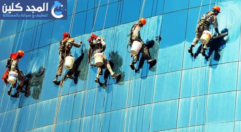 شركة تنظيف واجهات زجاج بحي الروضة | 0554016419