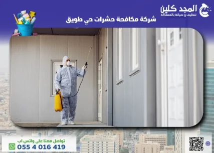 شركة مكافحة حشرات حي طويق