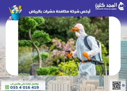 أرخص شركة مكافحة حشرات بالرياض