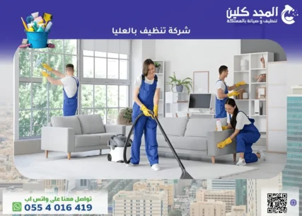 شركة تنظيف بالعليا