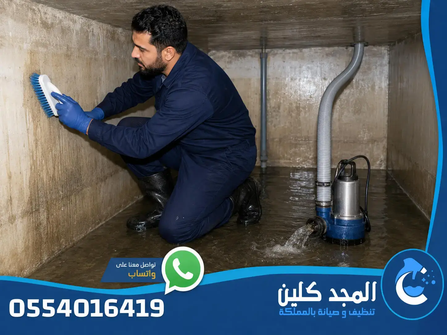 شركة تنظيف خزانات بالدمام