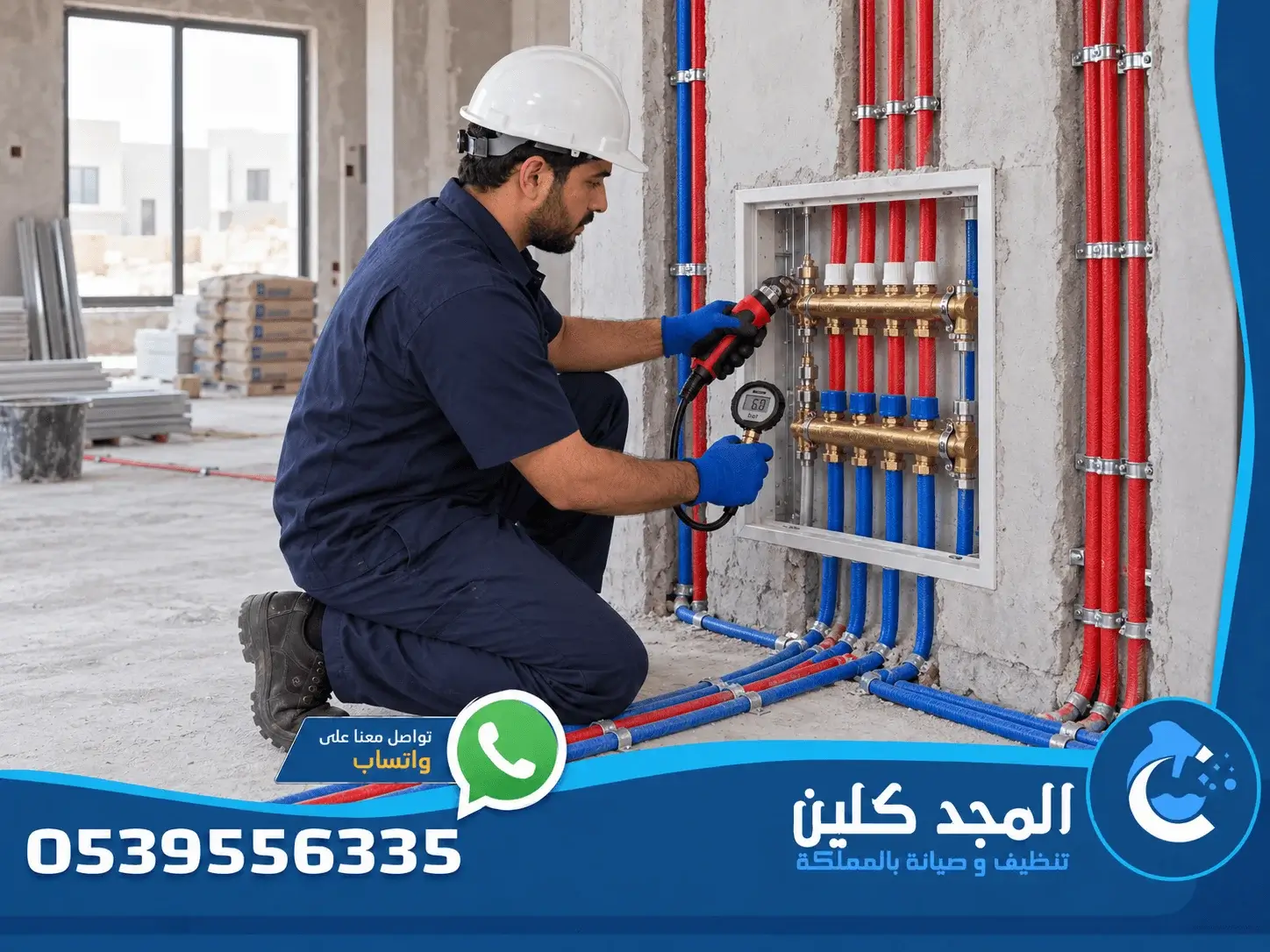كشف تسرب مواسير البكس بالرياض