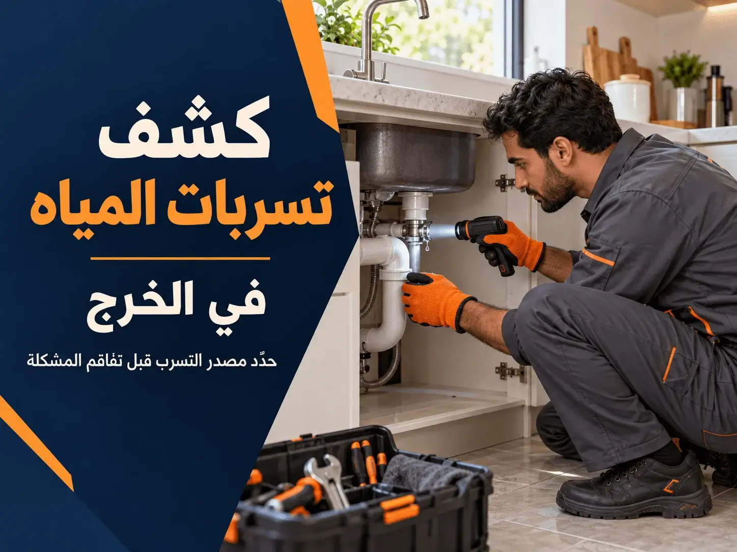 كشف تسربات المياه بالخرج